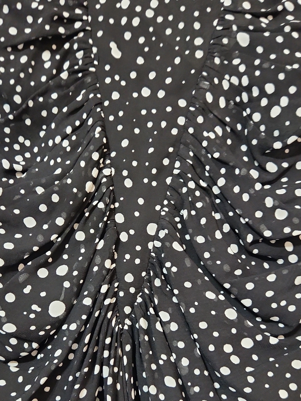 NWT Zara Polka Dot Mini Dress. Size XS - Picture 6 of 12